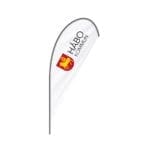 Beachflagga Aluminium - Droppe