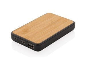 Powerbank 5000mAh Wood